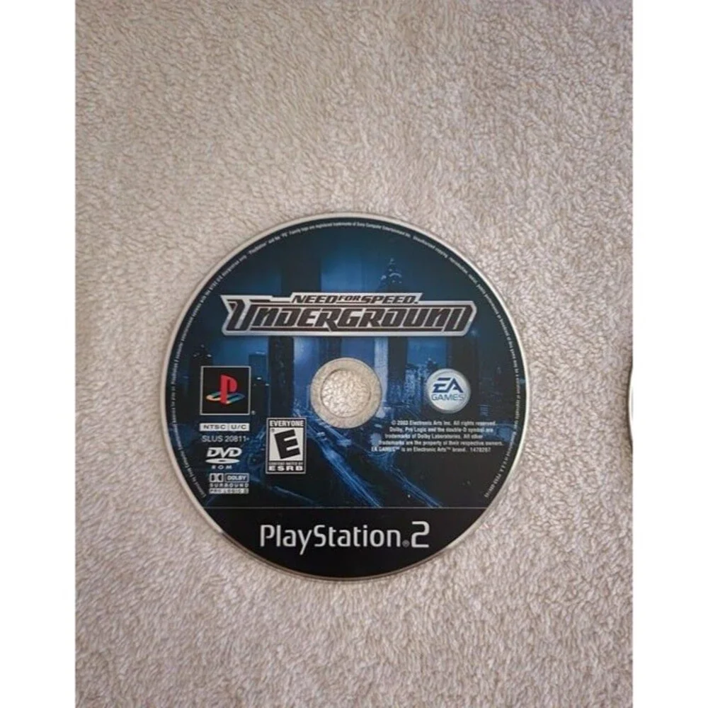 PlayStation 2 Need for Speed Underground (Disc Only)
